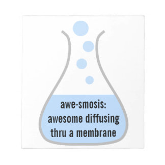 Biology & Chemistry: Teaching Science is Awesome Notepad