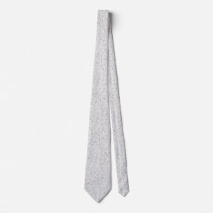 Biology diagram pattern black grey tie