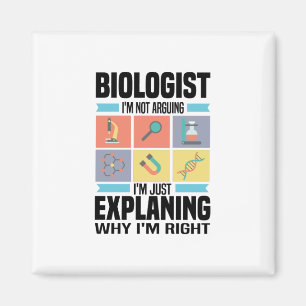 Biology Gifts Biologists Teacher Science Student Magnet