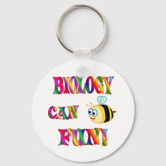 Biology is Fun Keychain