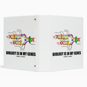 Biology Is In My Genes DNA Replication Binder