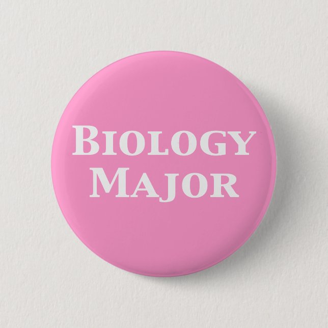 Biology Major Gifts 2 Inch Round Button (Front)