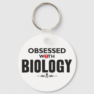 Biology Obsessed Keychain
