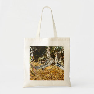 Biology Of A Baby Bearded Dragon Lizard, Tote Bag