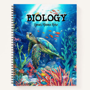 Biology School Notebook