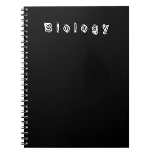 Biology Spiral Photo Notebook