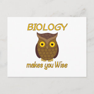 Biology Wise Postcard