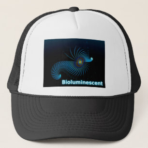 Bioluminescent Alien Sea Creature Trucker Hat