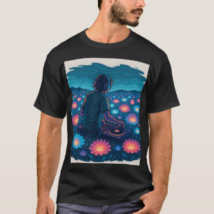 Bioluminescent DJ: Pulse of Nature T-Shirt