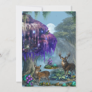 Bioluminescent Elegance Wedding Collection Invitation