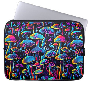 Bioluminescent Groove Laptop Sleeve