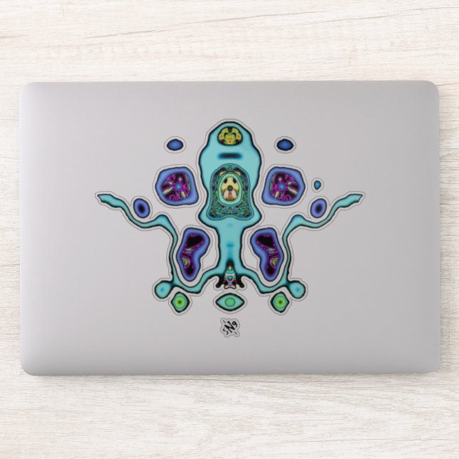 Biomechanical alien drone / alien squid v1 (Computer)