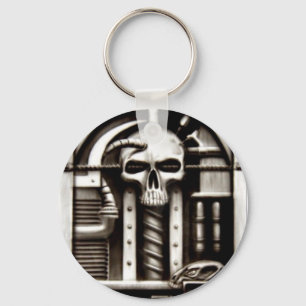 Biomechskull Keychain
