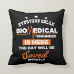 Biomedical engineering apparel Lab lovers gifts Throw Pillow<br><div class="desc">Your search for weird science shirt is over chemistry pun shirt will sure be a hit as everybody love science and chemistry jokes If you have humour this organic science shirt is for you.</div>