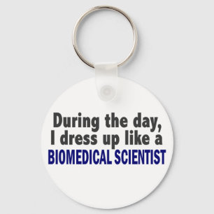 Biomedical Scientist During The Day Keychain