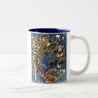 Bionic Ape Two-Tone Coffee Mug