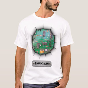 bionic man t-shirt