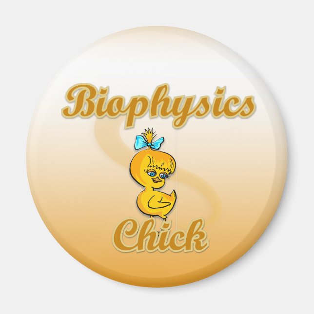 Biophysics Chick Magnet (Front)