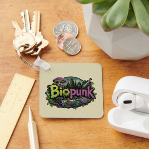 Biopunk Lovers Keychain