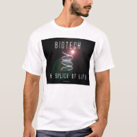 Biotech. The Splice of Life. (black square)