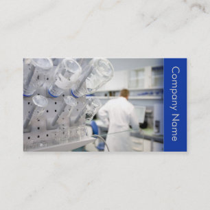 Biotechnology / Biotechnologist Chemist Laboratory Business Card