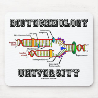Biotechnology University (DNA Replication) Mouse Pad