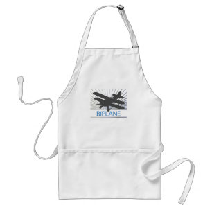 Biplane Airplane Standard Apron