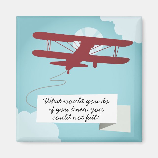 Biplane Magnet (Front)