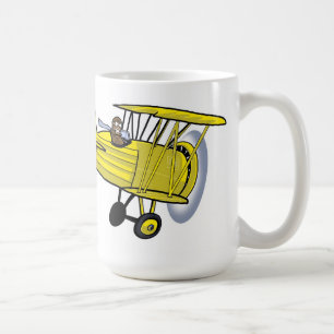Biplane Mug yellow