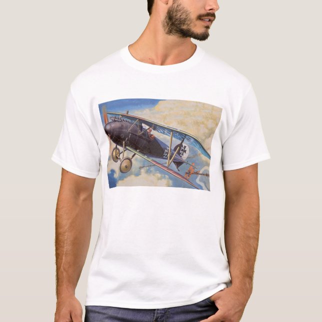 Biplane WW1 T-Shirt (Front)