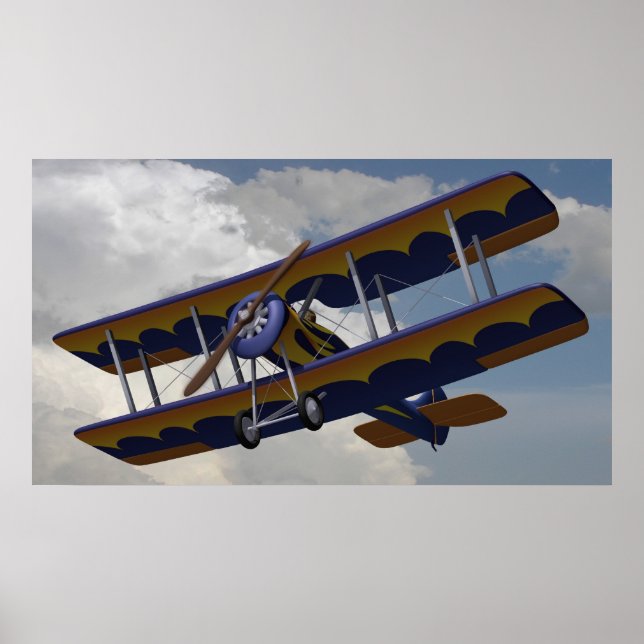 BiPlaneFlying Poster (Front)