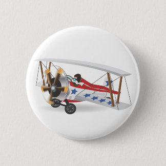 biplanes 2 inch round button