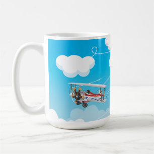 biplanes coffee mug