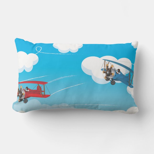 biplanes lumbar pillow (Front)