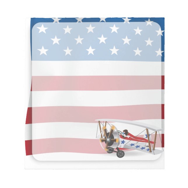biplanes USA Notepad (Front)