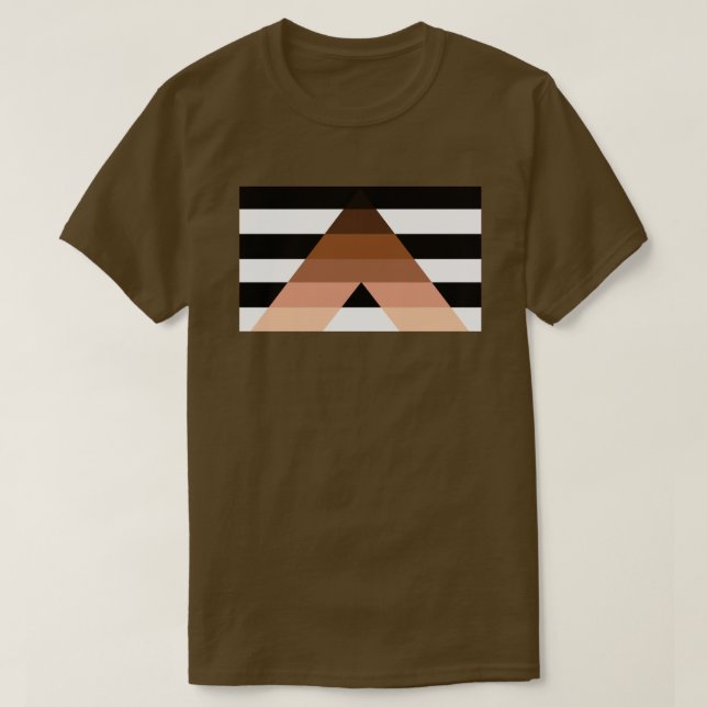 BIPOC Ally Flag T-Shirt (Design Front)