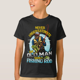 Bipoc B Fishing Birthday Tee Never Underestimate O
