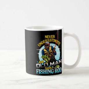 Bipoc B Fishing Birthday Tee Never Underestimate O Coffee Mug
