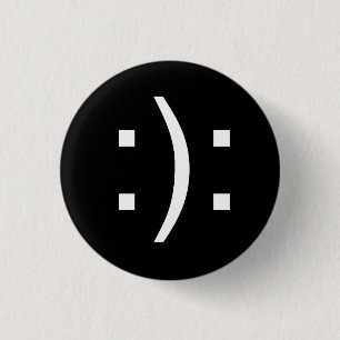 Bipolar 1 Inch Round Button