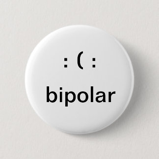 Bipolar 2 Inch Round Button