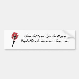 Bipolar Awareness. Bumper Sticker