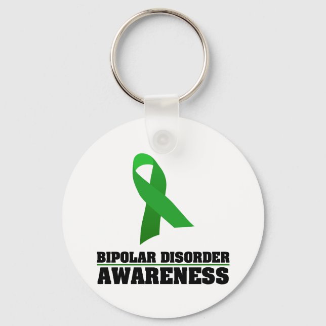 Bipolar Disorder Awareness Keychain (Front)