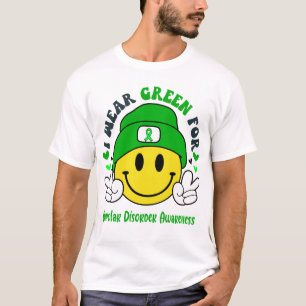 Bipolar Disorder Awareness Ribbon Support Gifts T-Shirt