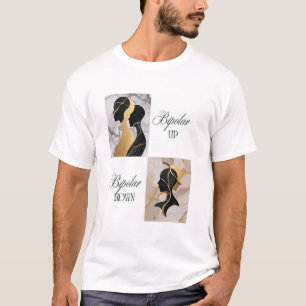 Bipolar Disorder Concept – Up and Down Emotional S T-Shirt