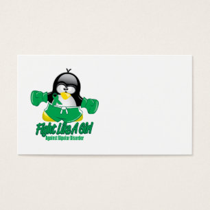 Bipolar Disorder Fighting Penguin