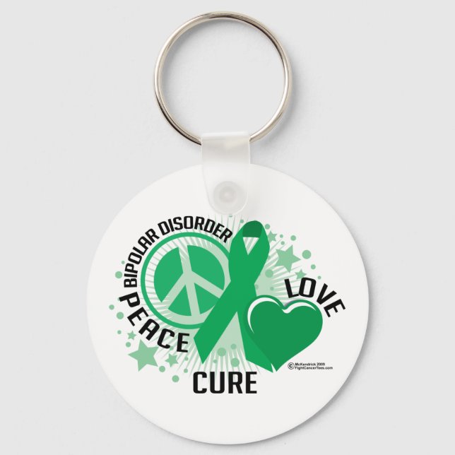 Bipolar Disorder PLC Keychain (Front)