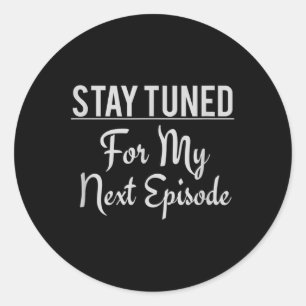 Bipolar Episode Anxiety Disorder Mental Health Gif Classic Round Sticker