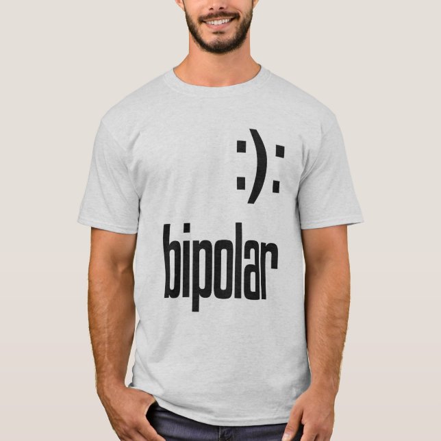 Bipolar Geek Gift T-Shirt (Front)