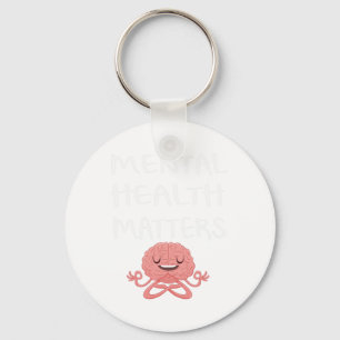 Bipolar Mental Health Awareness Mental Health Prob Keychain