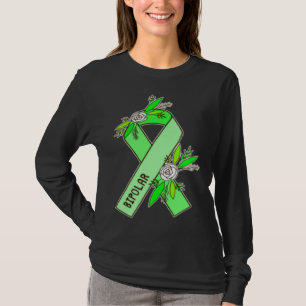 Bipolar Ribbon Pocket  Bipolar Disorder Awareness T-Shirt